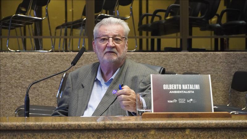 O ex-vereador e ex-secretário do Verde e Meio Ambiente, Gilberto Natalini