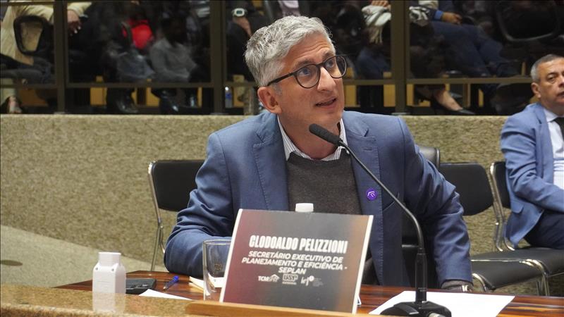 O secretário executivo de Planejamento e Eficiência, Clodoaldo Pelizzoni